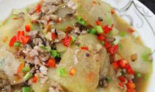 潮汕冬瓜瘦肉汤做法 肉末冬瓜的做法
